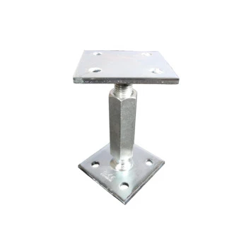 Verstelbare Paalhouder Klein Verzinkt 70x70 Mm X 70x70 Mm 110-180 Mm 3 Verstelbare Paalhouder Klein Verzinkt 70x70 Mm X 70x70 Mm 110-180 Mm