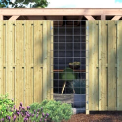 Gaas Startpakket Tuinhek Grenen 180x75cm  -Makitar Winkel 123 1027