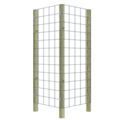 Gaas Startpakket Tuinhek Grenen 180x75cm  -Makitar Winkel 123 1033