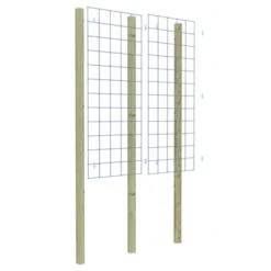 Gaas Startpakket Tuinhek Grenen 180x75cm  -Makitar Winkel 123 1035