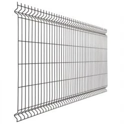 Draadpaneel Milano Zwart 173x250 Cm