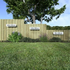 Tuinscherm Grenen Recht 90x180cm -Makitar Winkel 123 1061