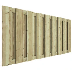 Tuinscherm Grenen Recht 90x180cm -Makitar Winkel 123 1065