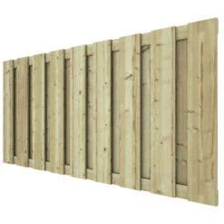 Tuinscherm Grenen Recht 90x180cm -Makitar Winkel 123 1066