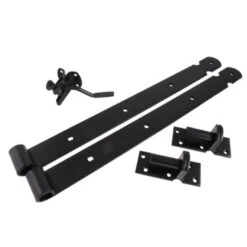 Tuinhek Beslag Set Zwart 500 Mm