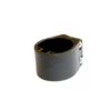 Plastiek Midden/eindklem 48mm Profielpaal RAL 9005 Per 6 St -Makitar Winkel 123 1138