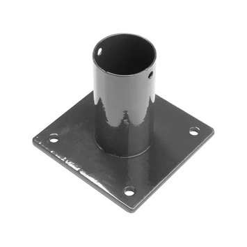 Voet Voor Ronde Paal Antraciet 60 Mm 3 Voet Voor Ronde Paal Antraciet 60 Mm