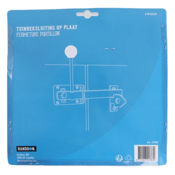 HANDSON Tuinheksluiting Smal Verzinkt 7 HANDSON Tuinheksluiting Smal Verzinkt - Afbeelding 5