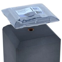 Betonpoer Antraciet Inclusief Plaat -Makitar Winkel 123 1212