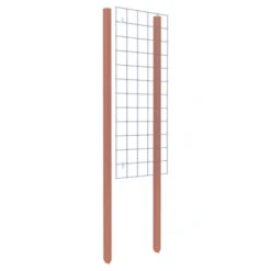 Gaas Volgpakket Tuinhek Hardhout 180x75cm  -Makitar Winkel 123 1252