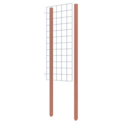 Gaas Volgpakket Tuinhek Hardhout 180x75cm  -Makitar Winkel 123 1253