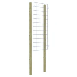 Gaas Volgpakket Tuinhek Grenen 180x75cm  -Makitar Winkel 123 1314