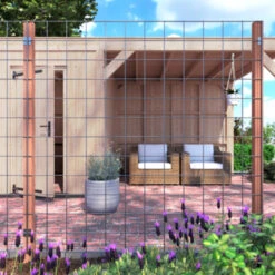 Gaas Startpakket Tuinhek Hardhout 180x180cm   -Makitar Winkel 123 1338