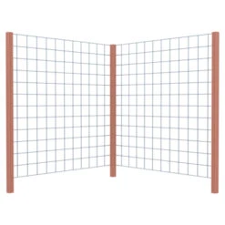 Gaas Startpakket Tuinhek Hardhout 180x180cm   -Makitar Winkel 123 1343