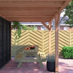 Schutting Szeged 180x180cm -Makitar Winkel 123 1373