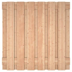 Schutting Douglas Recht Extra Grote Planken Ca. 180x180cm -Makitar Winkel 123 1410