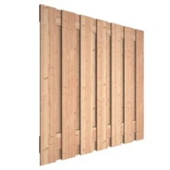 Schutting Douglas Recht Extra Grote Planken Ca. 180x180cm -Makitar Winkel 123 1414