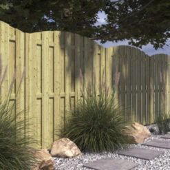 Schutting Jumbo Grenen Toog Ca. 180x180 Cm -Makitar Winkel 123 1424