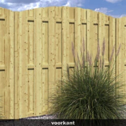 Schutting Jumbo Grenen Toog Ca. 180x180 Cm -Makitar Winkel 123 1425