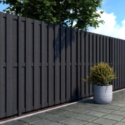 Schutting Royal Antraciet Grenen Ca. 180x180 Cm -Makitar Winkel 123 1430