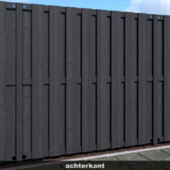 Schutting Royal Antraciet Grenen Ca. 180x180 Cm -Makitar Winkel 123 1432