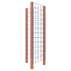 Gaas Startpakket Tuinhek Hardhout 180x75cm  -Makitar Winkel 123 1449