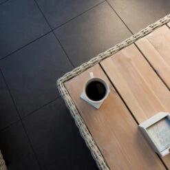 Keramische Terrastegel Kerastrada Betonlook Antraciet 60x60x2 Cm - 2 Tegels / 0,72 M2 -Makitar Winkel 123 145