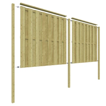 Schutting Startpakket Tuinscherm Royal Ca. 3,8 Meter Lang 6 Schutting Startpakket Tuinscherm Royal Ca. 3,8 Meter Lang - Afbeelding 4