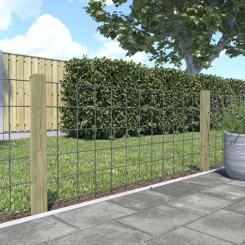 Gaasscherm Verzinkt 180x75 Cm 4 Gaasscherm Verzinkt 180x75 Cm - Afbeelding 2