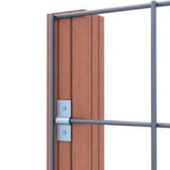 Gaas Volgpakket Tuinhek Hardhout 75x180cm liggend -Makitar Winkel 123 1651