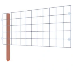 Gaas Volgpakket Tuinhek Hardhout 75x180cm liggend -Makitar Winkel 123 1654