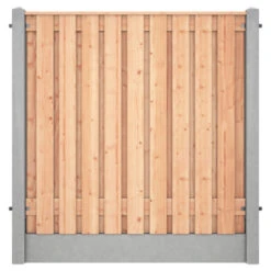 Houtbetonschutting Grijs Douglas Per Meter -Makitar Winkel 123 1769