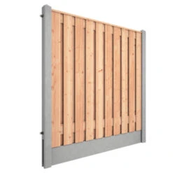 Houtbetonschutting Grijs Douglas Per Meter -Makitar Winkel 123 1771