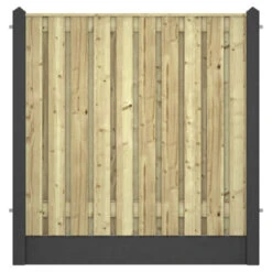 Houtbetonschutting Antraciet Grenen Per Meter -Makitar Winkel 123 1774