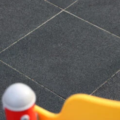 Rubber Tegel Zwart 50x50x2,5 Cm -Makitar Winkel 123 182