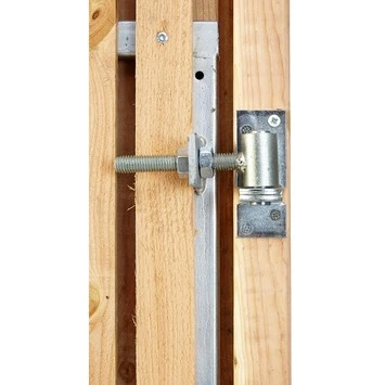 Poort Voor Houtbetonschutting Douglas Rechtsdraaiend 100cm Breed 6 Poort Voor Houtbetonschutting Douglas Rechtsdraaiend 100cm Breed - Afbeelding 4