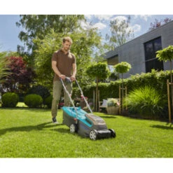 Gardena 2x18V Grasmaaier 32cm Powermax 32/36V (Incl 2 Accu's 2.5Ah + Oplader) -Makitar Winkel 123 2242