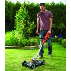 Black & Decker BLACK+DECKER 18V 3-in-1 Strimmer LI-ION 20 Cm Incl. 2,0Ah Accu + Lader -Makitar Winkel 123 2319