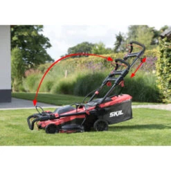 SKIL 20V Grasmaaier 0140BA Brushless 43cm + 2 Accu's 4,0Ah + Snellader 14 SKIL 20V Grasmaaier 0140BA Brushless 43cm + 2 Accu's 4,0Ah + Snellader -Makitar Winkel 123 2445