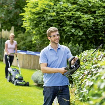 LUX 20V Heggenschaar + 2,0Ah Accu + Lader 8 LUX 20V Heggenschaar + 2,0Ah Accu + Lader - Afbeelding 6