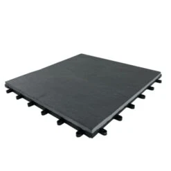 Balkontegel Graniet Zwart 30x30cm 4 Stuks -Makitar Winkel 123 271