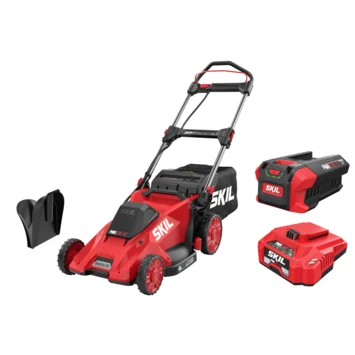 SKIL 40V Grasmaaier Brushless 49cm Incl. 5.0Ah Accu + Snellader 3 SKIL 40V Grasmaaier Brushless 49cm Incl. 5.0Ah Accu + Snellader