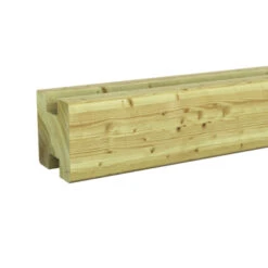 Sleufpaal Tussen Geïmpregneerd Ca. 8,8x8,8 Cm, Lengte Ca. 270 Cm -Makitar Winkel 123 3797