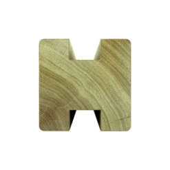 Sleufpaal Tussen Geïmpregneerd Ca. 8,8x8,8 Cm, Lengte Ca. 270 Cm -Makitar Winkel 123 3801