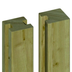 Sleufpaal Eind Geïmpregneerd Ca. 8,8x8,8 Cm, Lengte Ca. 270 Cm -Makitar Winkel 123 3810