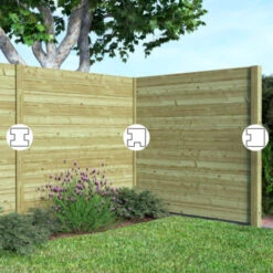 Sleufpaal Hoek Grenen 8,8 X 8,8 X270cm -Makitar Winkel 123 3879