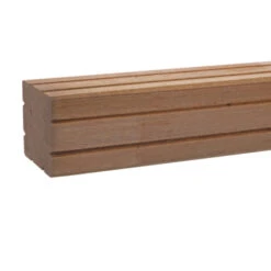 Tuinpaal Azobe Hardhout Ca. 6,5x6,5cm, Lengte Ca. 240 Cm -Makitar Winkel 123 4005