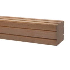 Tuinpaal Azobe Hardhout Ca. 6,5x6,5cm, Lengte Ca. 240 Cm -Makitar Winkel 123 4007