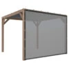 Pergola Silvano Douglas Incl. Schaduwdoek & Zijdoek 324x324 Cm