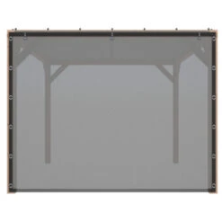 Pergola Silvano Douglas Incl. Schaduwdoek & Zijdoek 324x324 Cm -Makitar Winkel 123 4044